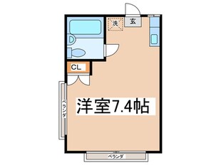 ヴィラ高松の物件間取画像